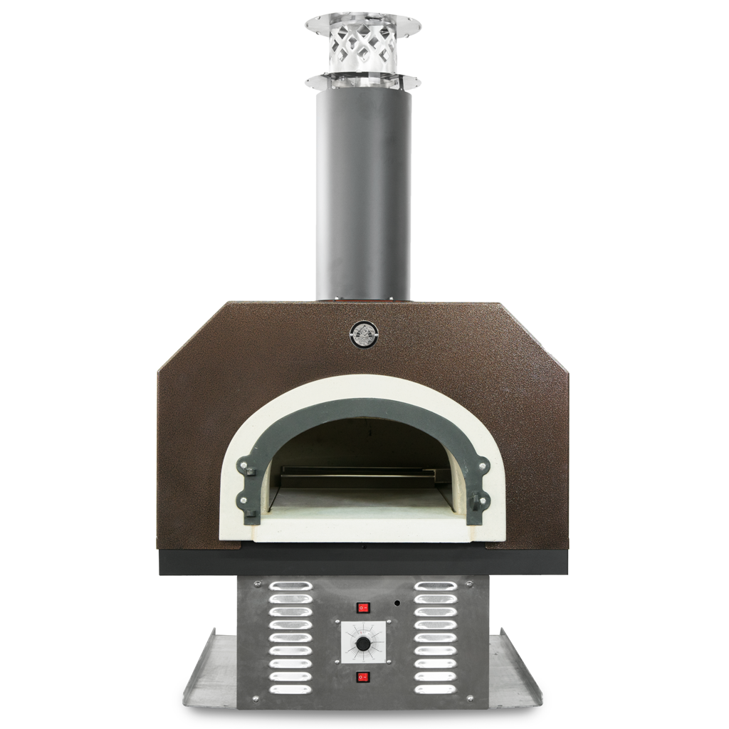 Chicago Brick Oven CBO 750 Hybrid Countertop (Residential) No SKIRT | Dual Fuel (Gas and Wood) LP Or NG