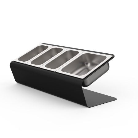 TOPPING STATION 4 TRAYS W/ LIDS