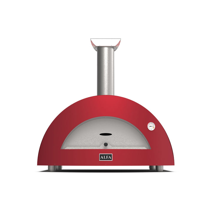 Alfa 3 pizze the ALFA Forni 3P Hybrid Pizza Oven is one of the most advanced consumer ovens on the market. The ALFA 3 pizze uses commercial technology, bricks and steel and brings it to your backyard. 