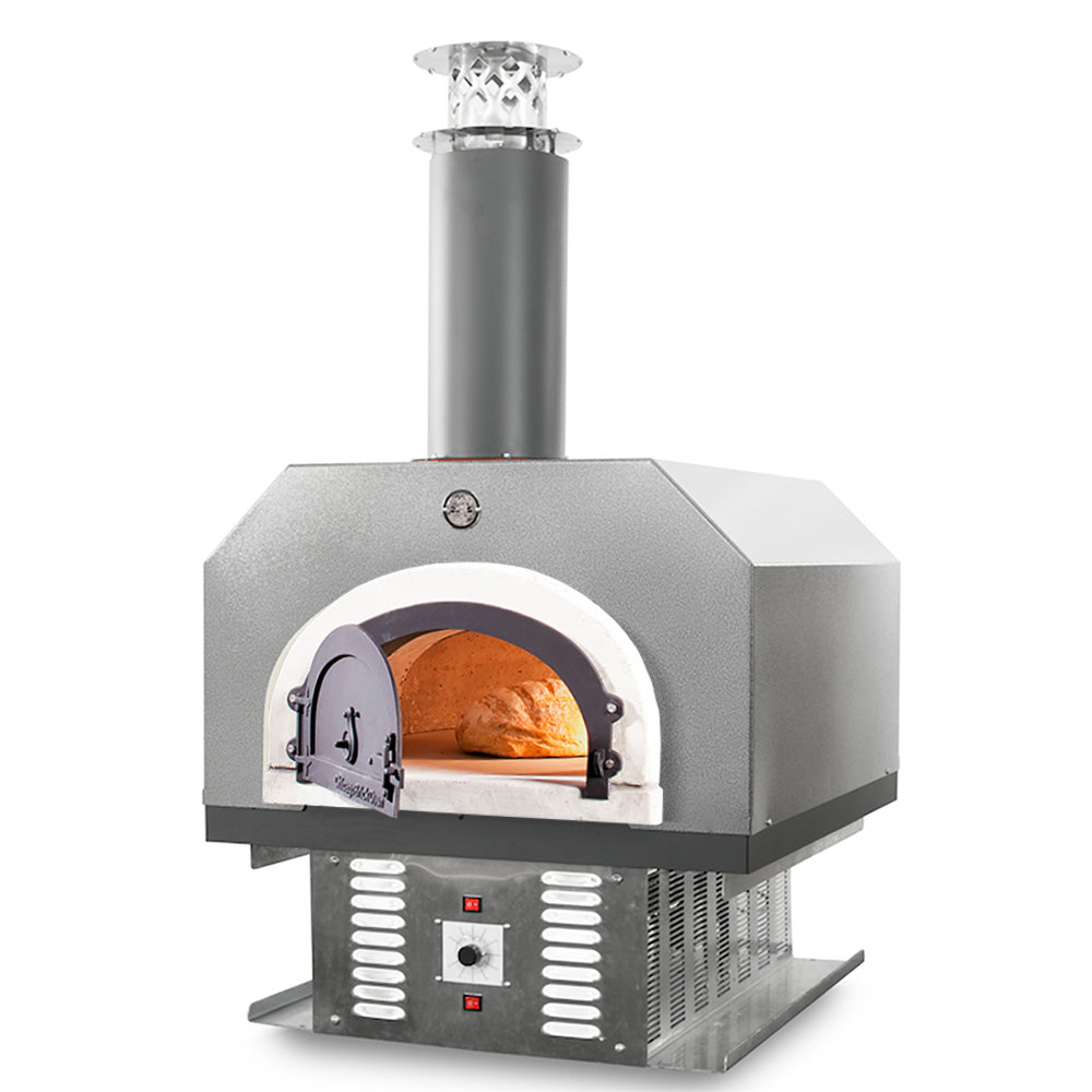 Chicago Brick Oven CBO 750 Hybrid Countertop (Residential) No SKIRT | Dual Fuel (Gas and Wood) LP Or NG