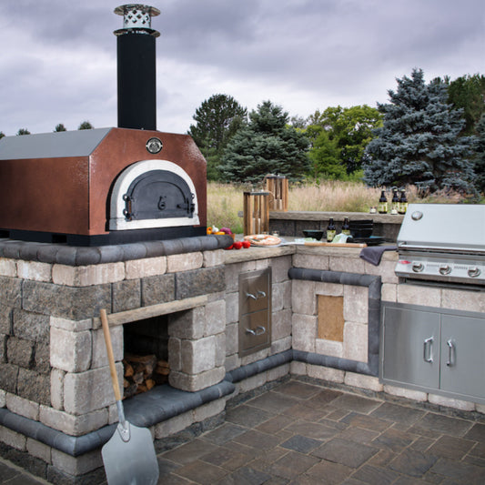 Chicago Brick Oven is a pizza oven that is handmade in the USA. These are made to order specifically for you.
