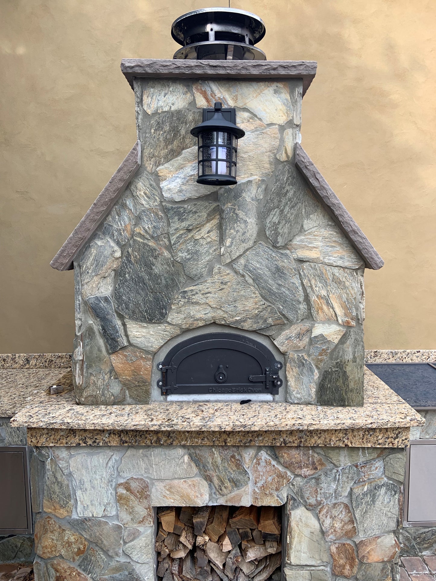 Chicago Brick Oven: CBO-500 DIY Wood Fired Build-In Pizza Oven Kit - 27" X 22" COOKING SURFACE