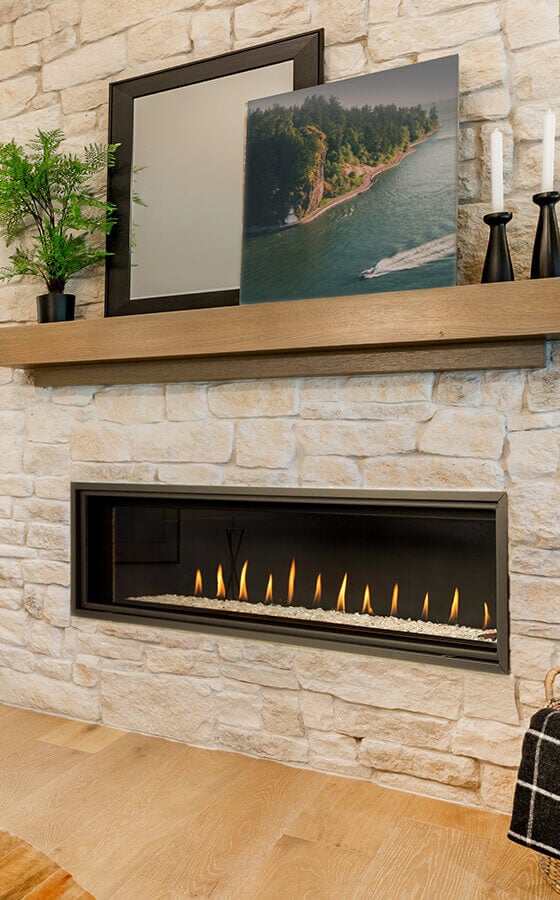 Montigo DRL6013 DelRay Linear Gas Fireplace – Smokey Mountain Fireplaces