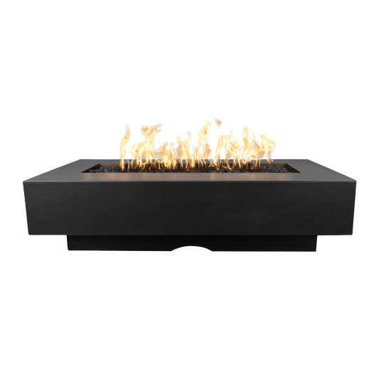 Del Mar GFRC Concrete Rectangle Natural Gas Fire Pit Table