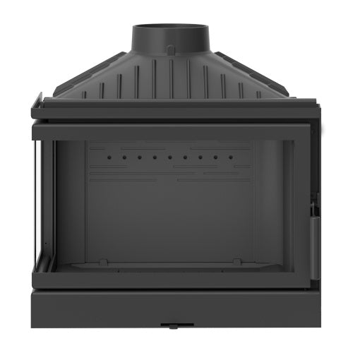 KFD ECO Max 7 Left /Right Corner Wood Burning Fireplace. ECO MAX 7 L/R Basic Scandinavian Modern