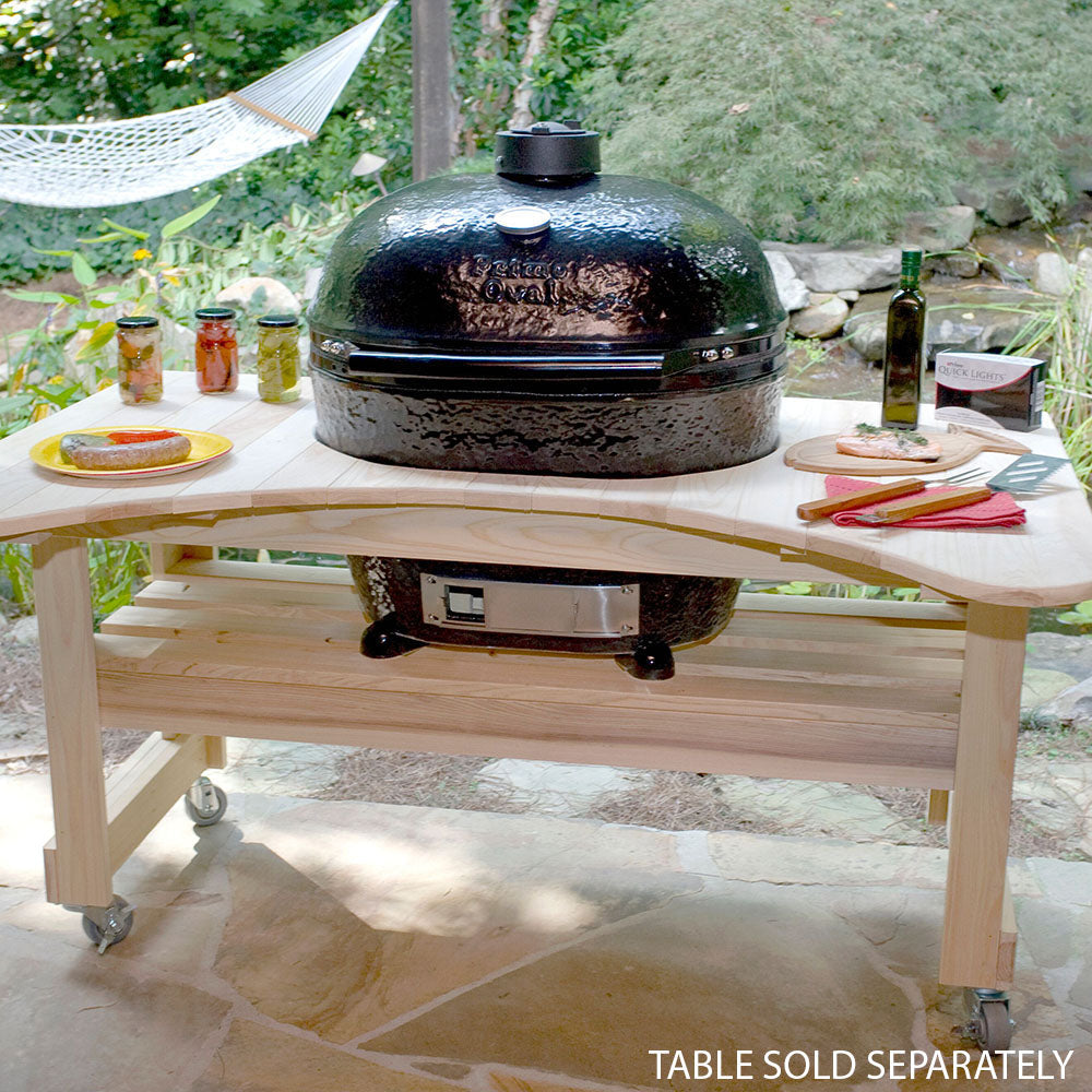 Primo Ceramic Charcoal Kamado Grill Head Jack Daniels Edition