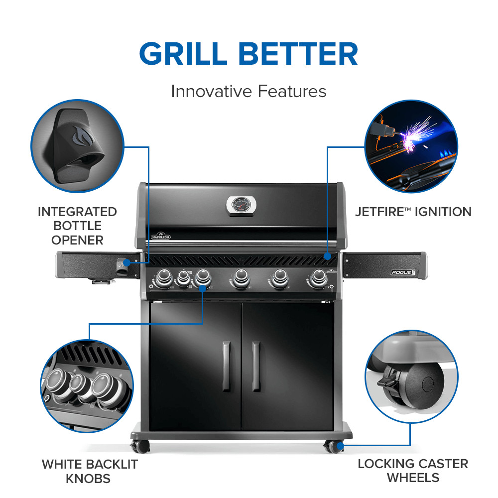 napoleon rogue series pro 625 sib innovative features