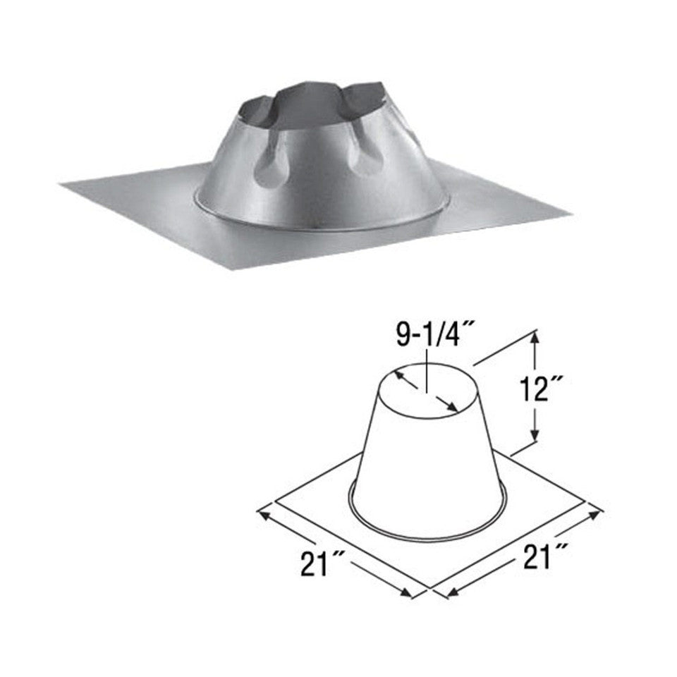 7'' DuraVent flue pipe Bundle for vaulted or flat ceilings- perfect for Invicta