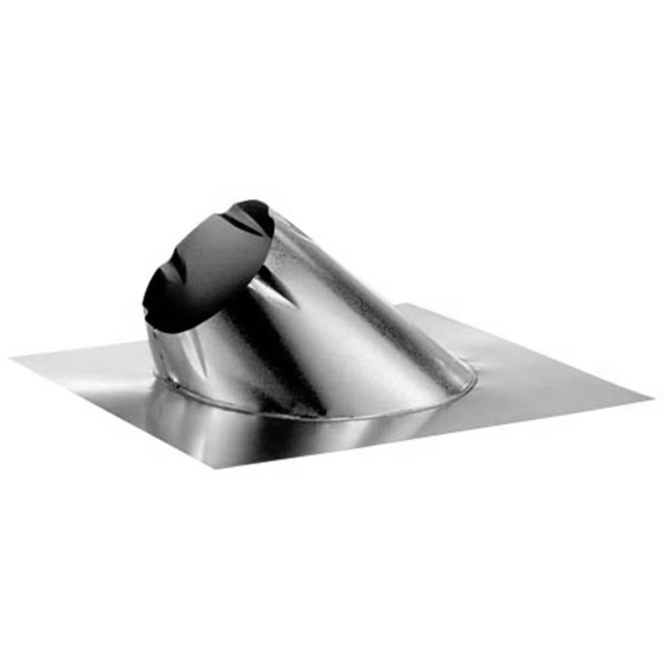 DuraVent 6" Class A Chimney Pipe Adjustable Roof Flashing for 7/12 - 12/12 Pitch