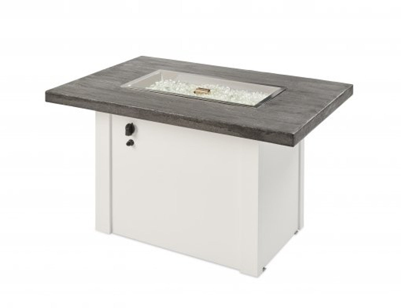 Driftwood, Havenwood, Rectangular Gas Fire Pit Table, Fire Pit Table
