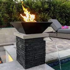 MAYA FIRE BOWL – HAMMERED PATINA COPPER