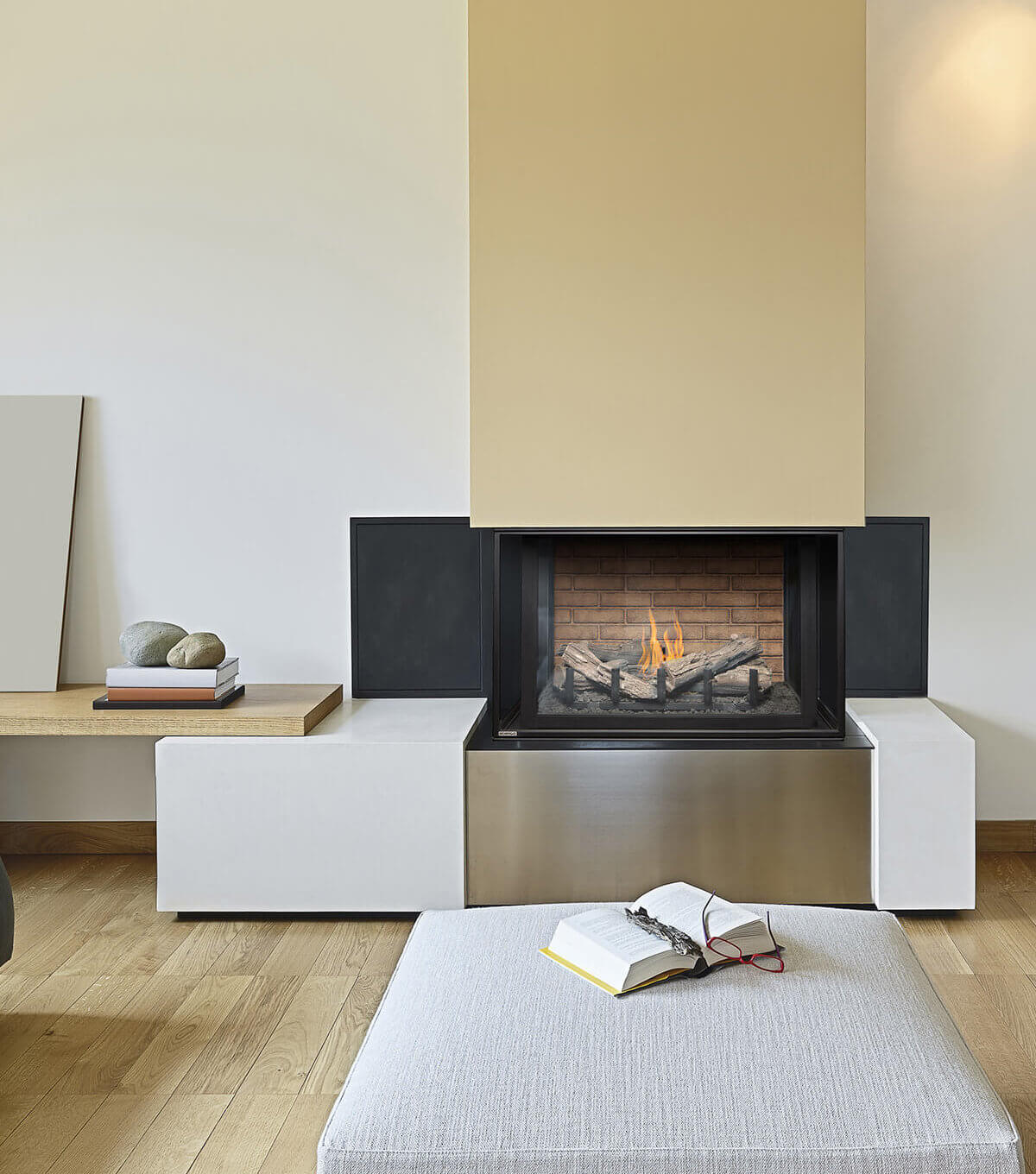3 Sided Direct Vent Gas Fireplace Inserts by Montigo – Smokey Mountain ...