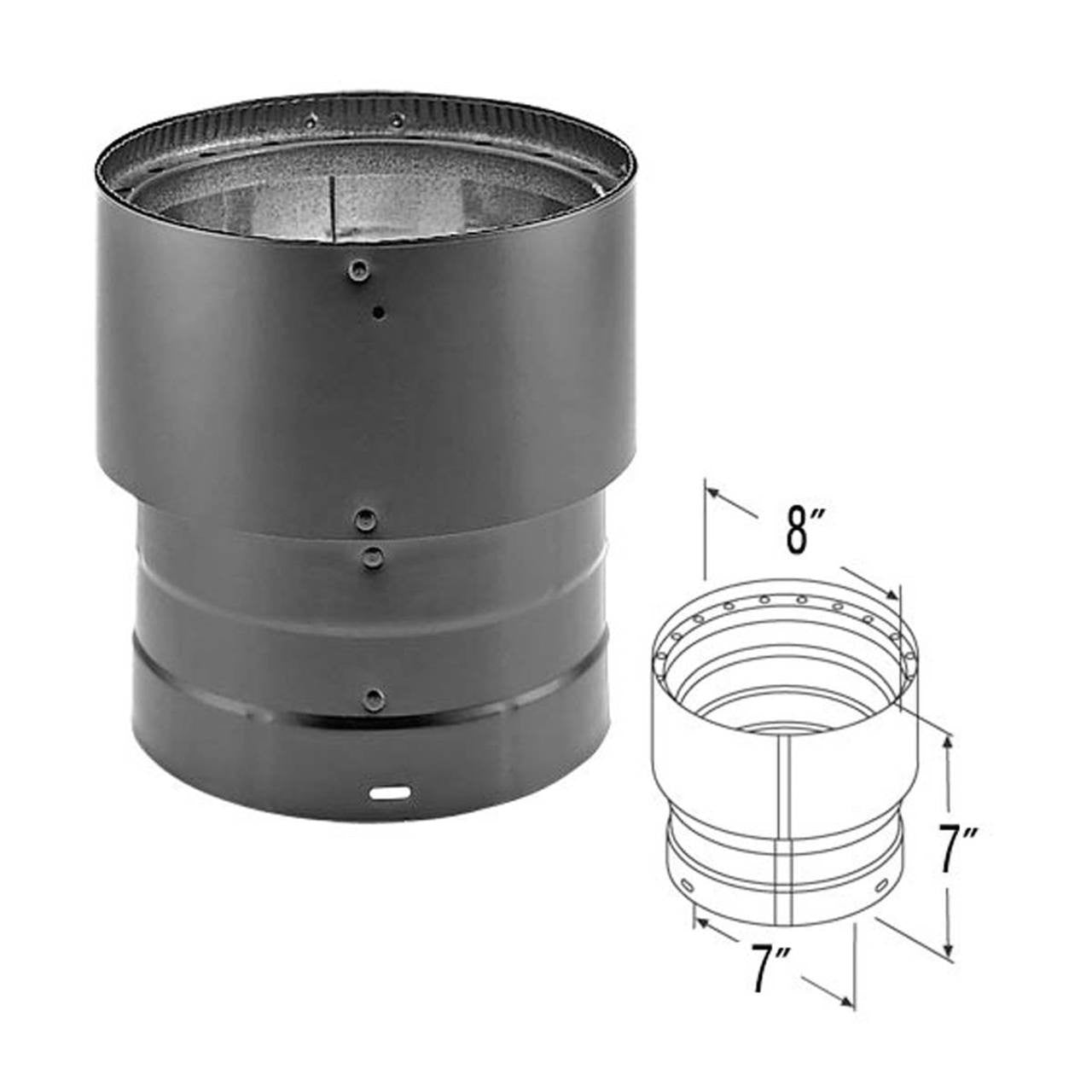 8'' DVL 7'' to 8''/ 8" DVL 6" to 8 Increaser