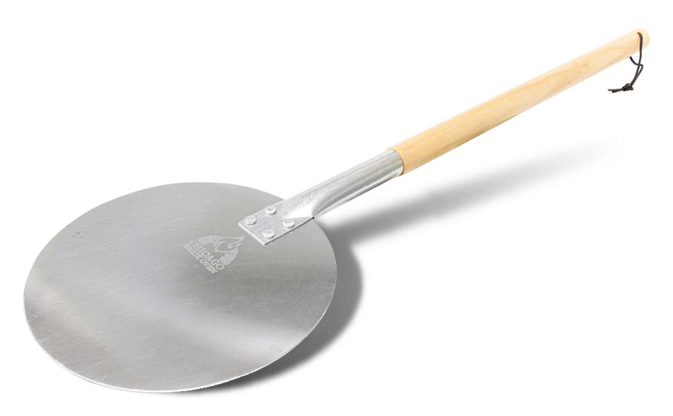 CHICAGO BRICK OVEN ALUMINUM PIZZA PEEL TURNING PIZZA PADDLE WITH