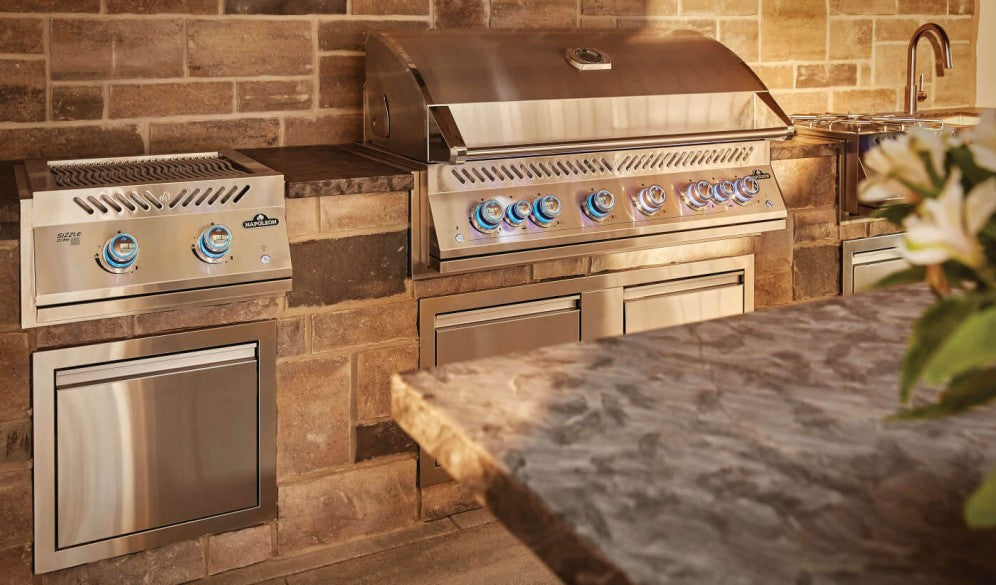 7 Burners, Napoleon, Prestige Pro, Gas, Propane, Burner, Grill, Rsib, Phantom, Travelq, Prestige® Series, Black, Stainless Steel, Rogue® Se Series, Dual Infrared, Built-in 700 Series