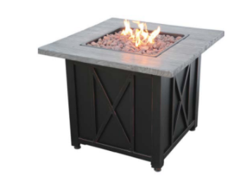 Endless Summer® 30" x 30" Fire Pit Table with 24" Height