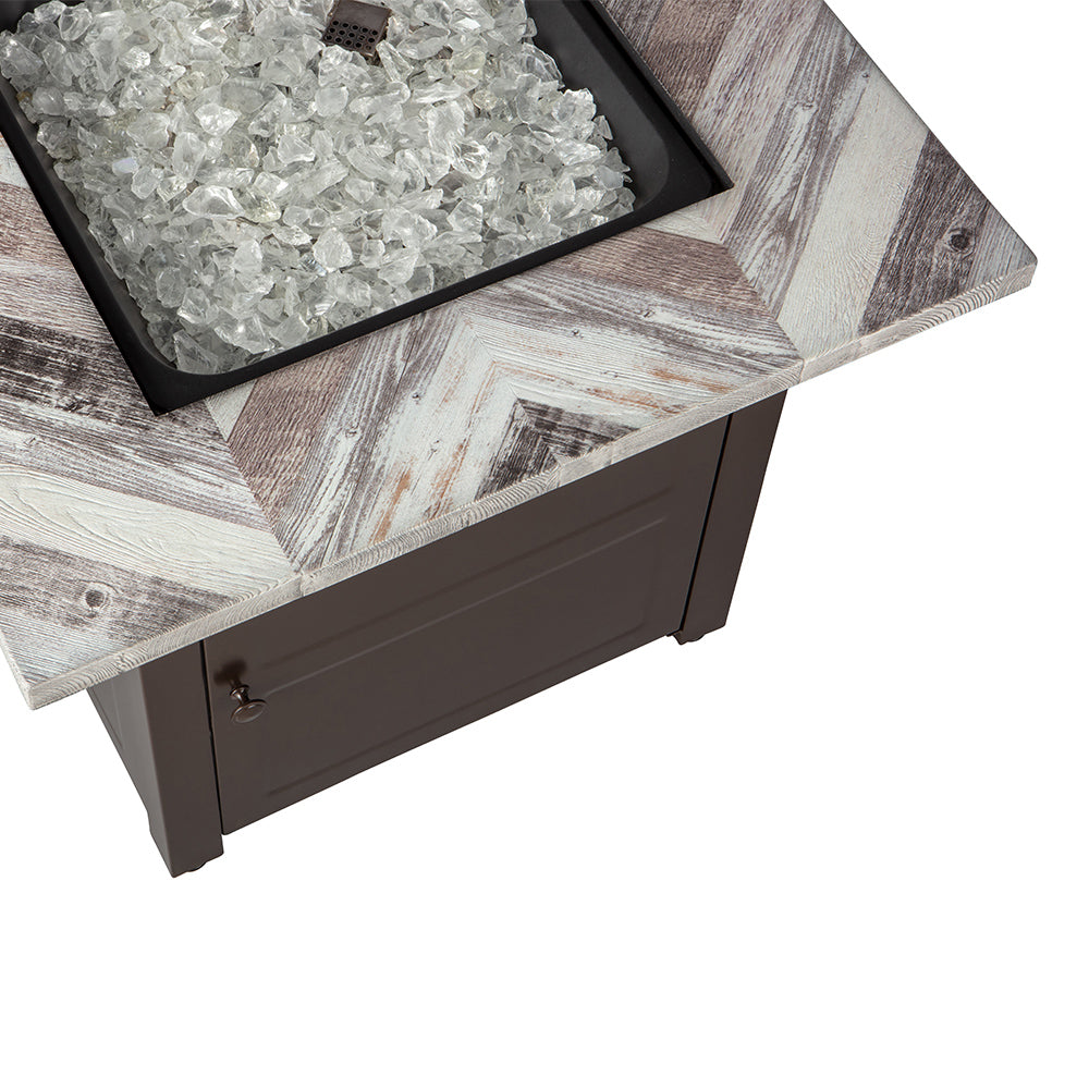 The Duval LP Gas Fire Table by Endless Summer®
