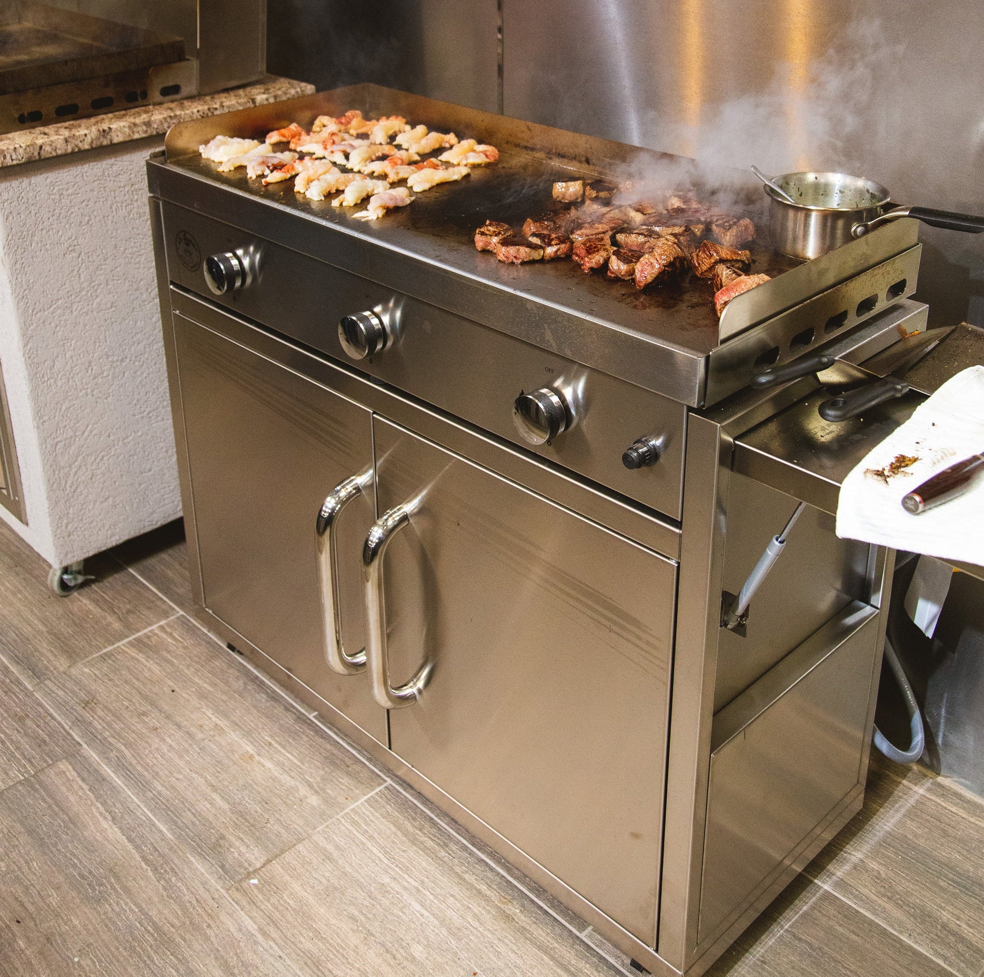 Texan Built-In Griddle, LE GRIDDLE Burner Gas, 3 Burner Gas, In Griddle, Burner Gas