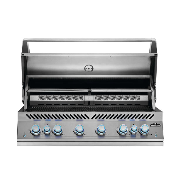 Napoleon Built-In 700 Series 44-Inch Propane Gas Grill w/ Infrared Rear Burner & Rotisserie Kit BIG44RBPSS