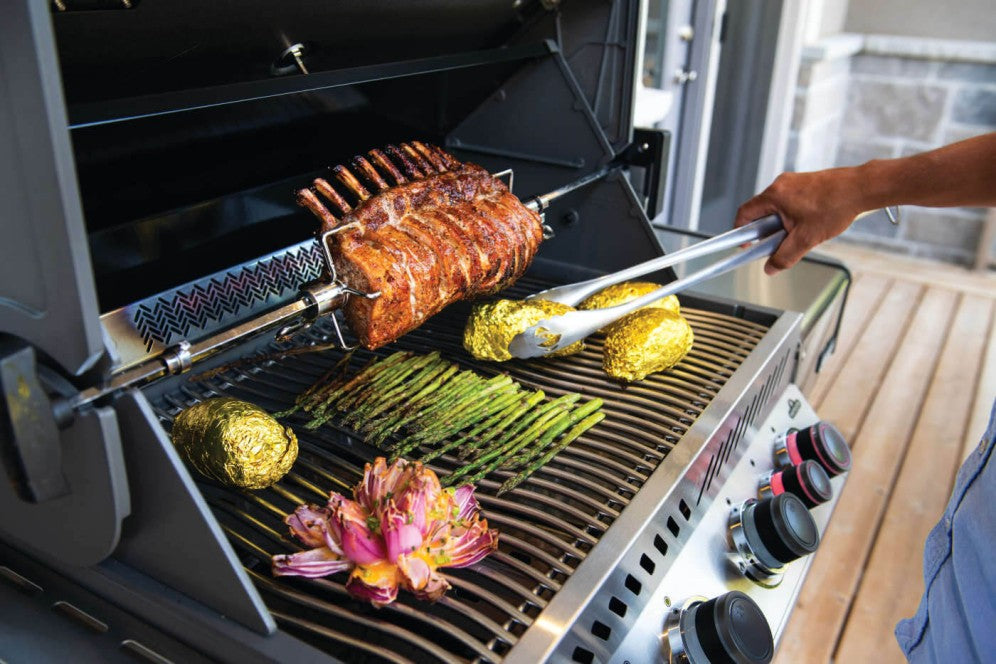 6 Burners, Napoleon, Prestige Pro, Gas, Propane, Burner, Grill, Rsib, Phantom, Travelq, Prestige® Series, Black, Stainless Steel