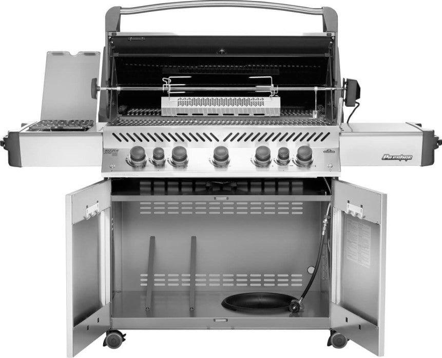 7 Burners, Napoleon, Prestige Pro, Gas, Propane, Burner, Grill, Rsib, Phantom, Travelq, Prestige® Series, Black, Stainless Steel