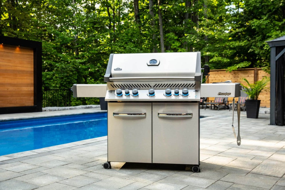7 Burners, Napoleon, Prestige Pro, Gas, Propane, Burner, Grill, Rsib, Phantom, Travelq, Prestige® Series, Black, Stainless Steel