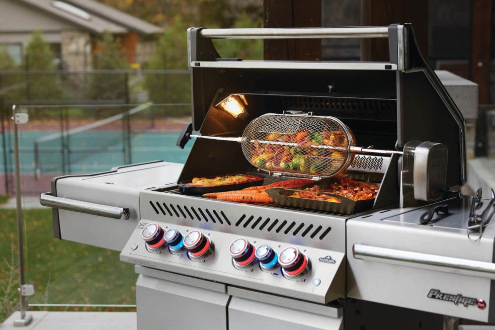 6 Burners, Napoleon, Prestige Pro, Gas, Propane, Burner, Grill,