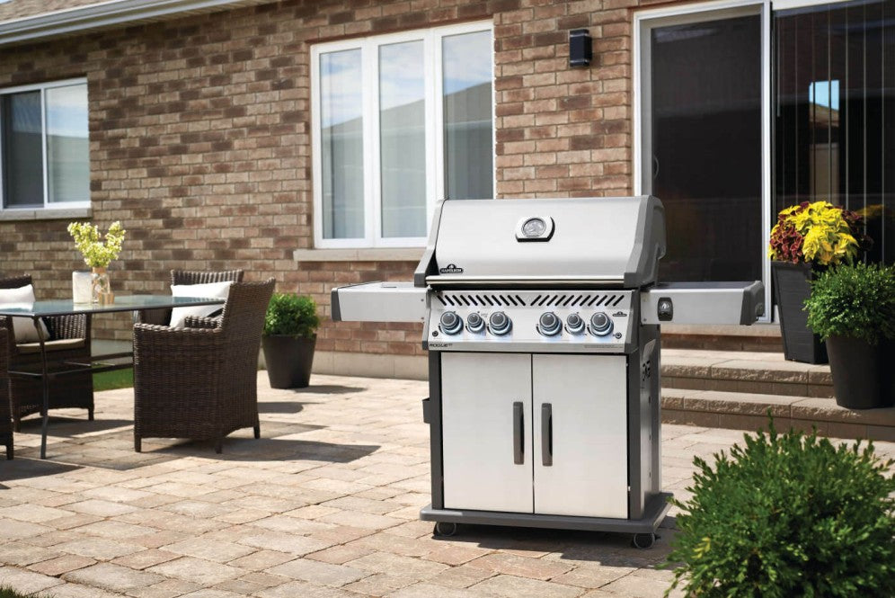 7 Burners, Napoleon, Prestige Pro, Gas, Propane, Burner, Grill, Rsib, Phantom, Travelq, Prestige® Series, Black, Stainless Steel, Rogue® Se Series