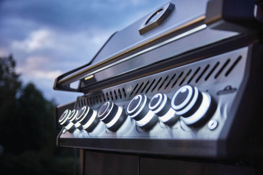 7 Burners, Napoleon, Prestige Pro, Gas, Propane, Burner, Grill, Rsib, Phantom, Travelq, Prestige® Series, Black, Stainless Steel, Rogue® Se Series