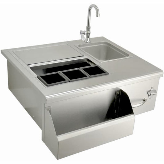 Sole Gourmet, Tr Series, Built-in 5-burner, Grill, Smokey Mountain, Led Controls, Luxury Series, Double Side Burner, Infrared Sear Burner, Infrared, Grill Cover, Double Door, Flat Frame, Enclosed Door/drawer Combo, Enclosed Trash Drawer, Enclosed Towel, Build-in Bartender, Cooler, Sink & Faucet