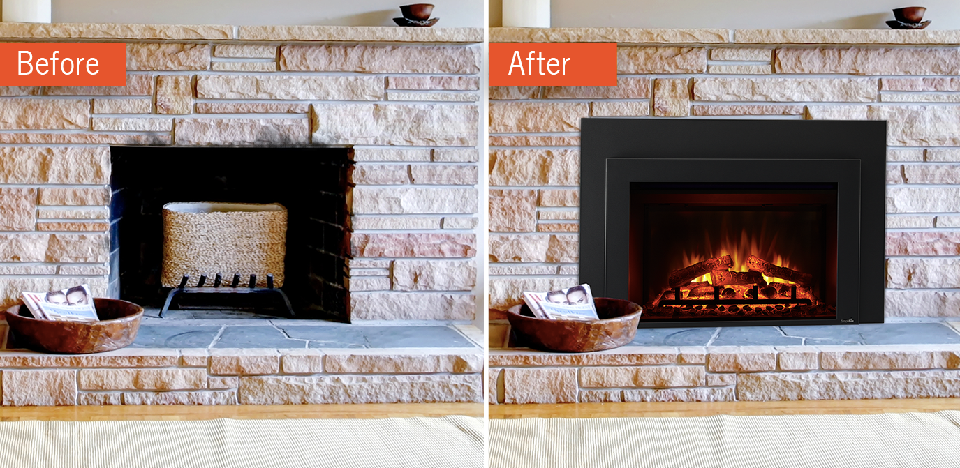 SimpliFire® 30" Electric Fireplace Insert SF-INS30