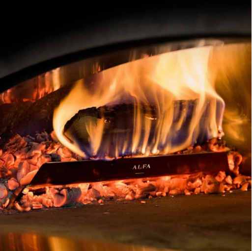 Wood Holder and Cooking Wood