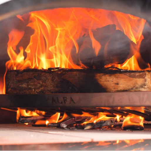 Wood Holder and Cooking Wood