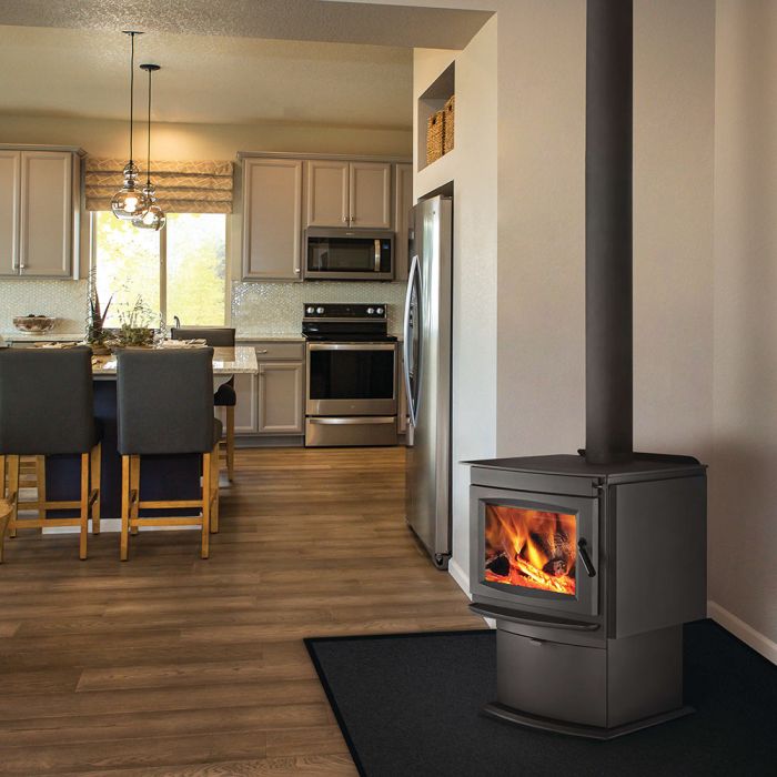 Fits the mid century modern look while also allowing the classic style