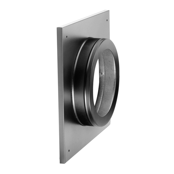 DuraVent 46DVA-DC 4” x 6 5⁄8” Round Ceiling Support/Wall Thimble Cover