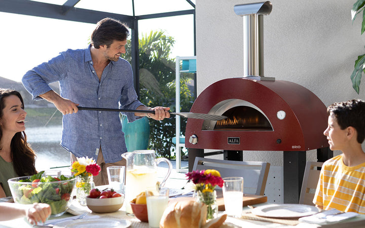 Outdoor Entertaining and cooking at its best - the best quality and technology is all here in the ALFA BRIO 