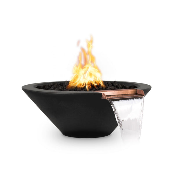 Cazo GFRC Concrete Round Fire and Water Bowl