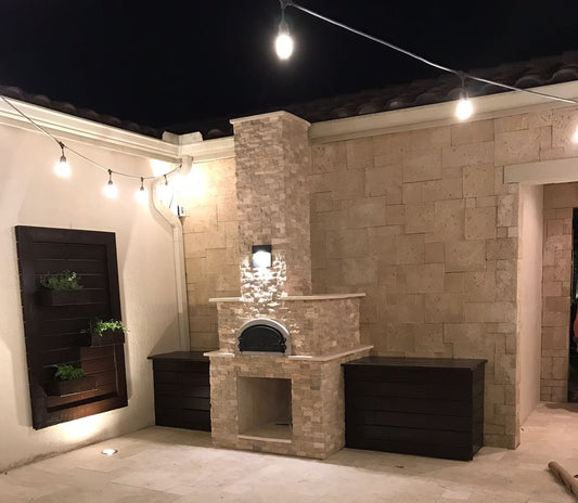 CBO 500 DIY Pizza Oven Kit WOOD FIRED PIZZA OVEN  27" X 22" COOKING SURFACE