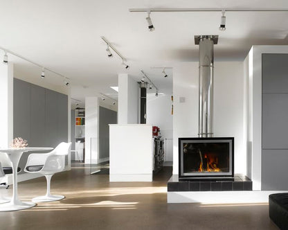Stûv 16 Wood Burning Stove 58 and 68 Cube Fireplace