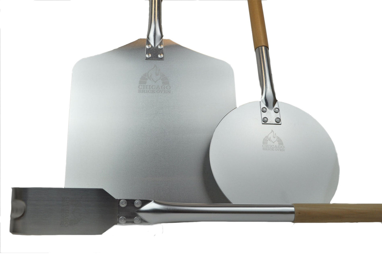 STAINLESS STEEL ASH HOOK WITH WOODEN HANDLE (LENGTH 50")