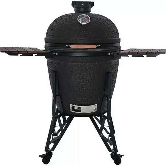Hinged black BSTRD XL urban - Smoker pellet grill Bastard Big Green Egg 