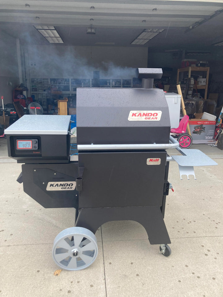 Kando Smoker picture from a customer this smoker arrived and they are so thrilled with the quality of the packing and speed of the shipping