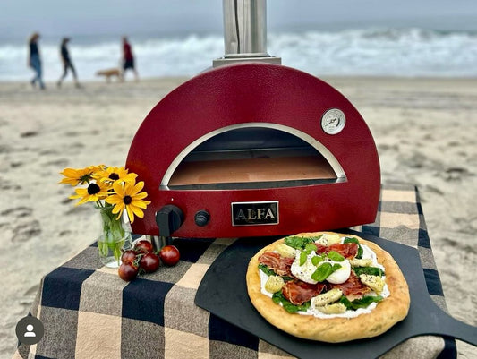 The Alfa Portable Pizza Oven is the BEST Quality in the size that lets you make Pizza anywhere you please. Enjoy a fine PIzza anywhere you please