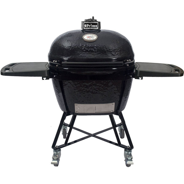Primo Ceramic Charcoal Kamado Grill - All In One Series - Oval - XL 400 - PGCXLC