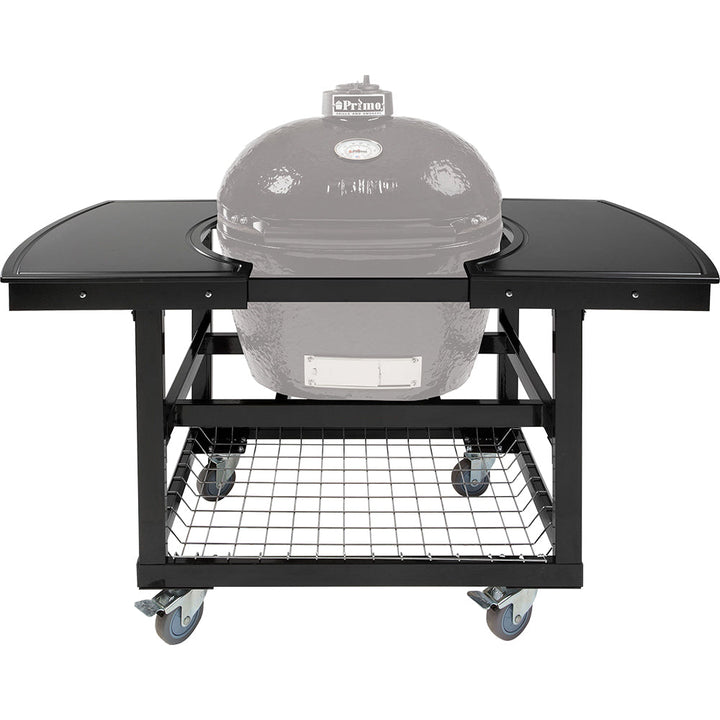 Smokey Mountain, Fireplaces, Primo, Grills, Outdoor Living, Burner, Fire, Primo Ceramic, Grill Head, XL 400, Kamado Grill, Cypress, Table, Primo Cradle, Portable Top, Basket, Stainless Steel 