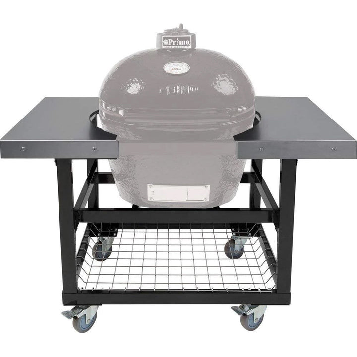 Smokey Mountain, Fireplaces, Primo, Grills, Outdoor Living, Burner, Fire, Primo Ceramic, Grill Head, XL 400, Kamado Grill, Cypress, Table, Primo Cradle, Portable Top, Basket