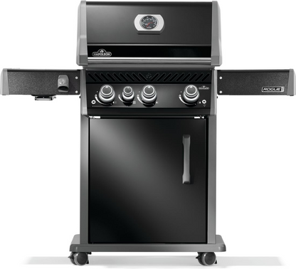 Black rogue pro 425 SIB with hinged infrared side burner