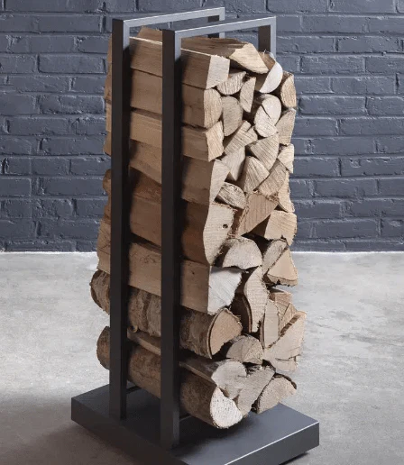 StûvGrey large mobile log rack
