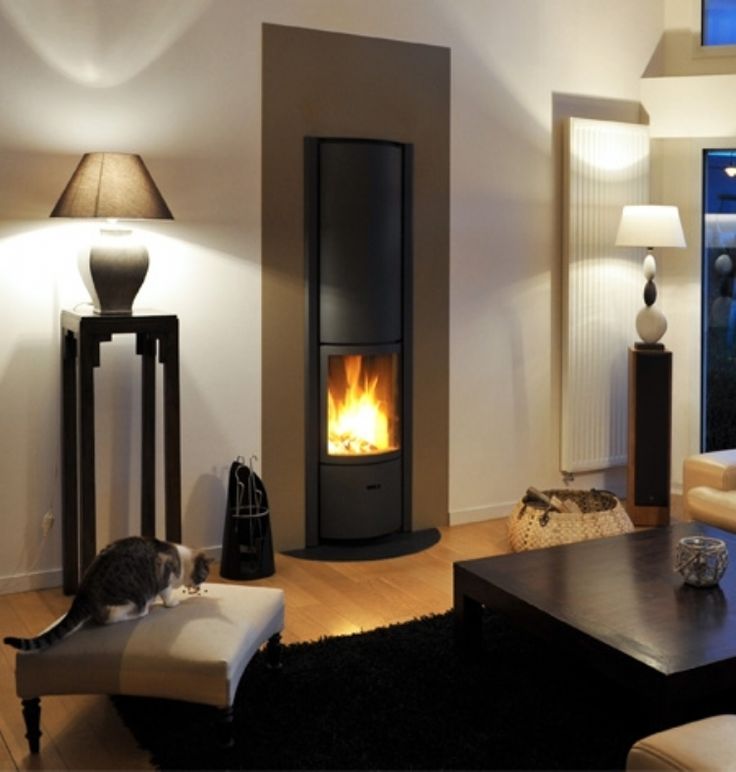 Stûv 30 Compact H - 360° Rotating 6KW Wood Burning Stove