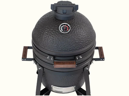 Close view of Freestanding BSTRD Urban compact kamado grill